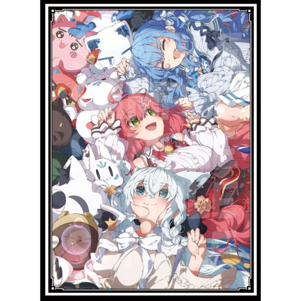 現貨 COMIC126 混沌の女神様 hololive 白上&星街&櫻巫女 同人卡套 60張入 
