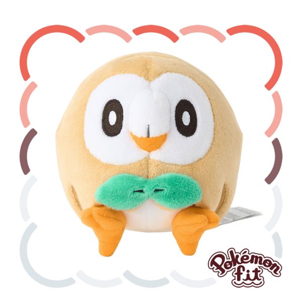 現貨 木木梟 布偶 娃娃 Pokémon fit モクロー 寶可夢中心限定 