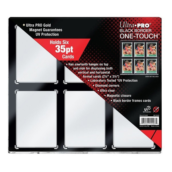 6格 35pt 壓克力磁性 卡磚 Ultra Pro 卡片展示 