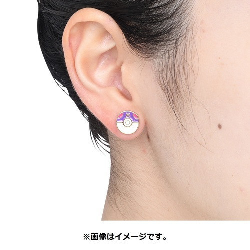 大師球 耳環 針式 ピアス20 寶可夢中心限定 