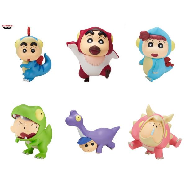 現貨 蠟筆小新 我們的恐龍日記 春日部防衛隊 萬代景品 公仔 