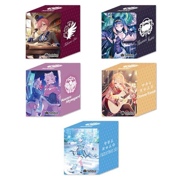 【預購】hocg 琉依 伊那 FUWAMOCO 奏 水宮枢 hololive 武士道 卡盒 