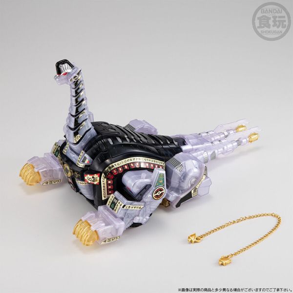 萬代盒玩 SMP 恐龍戰隊獸連者 獸騎神帝王腕龍 透明配色Ver. 套組 組裝模型 