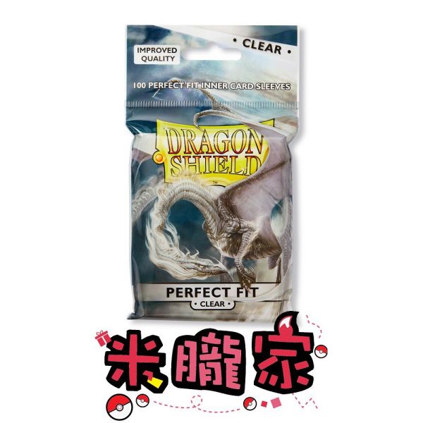卡套販售 龍盾 透明 【正插】 第一層卡套 牌套 1包100張 寶可夢卡牌 WS 魔法風雲會 