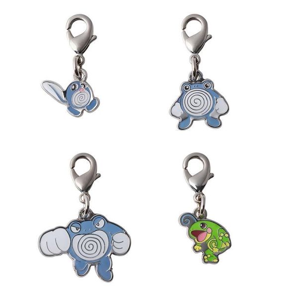 全國圖鑑 Gen1 三地鼠 喵喵 可達鴨 風速狗 胡地 怪力 金屬吊飾 寶可夢中心限定 