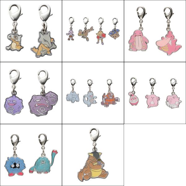 全國圖鑑 卡拉卡拉 飛腿郎 大舌頭 雙彈瓦斯 吉利蛋 袋獸 寶可夢中心限定 