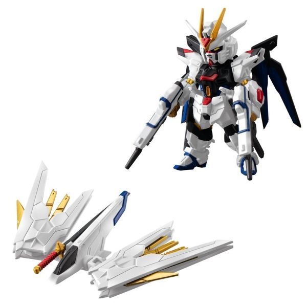 盒玩 FW GUNDAM CONVERGE 攻擊自由鋼彈貳式＆榮耀護衛機 套組 