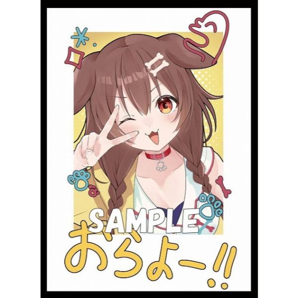 現貨 COMIC126 ミッドナイトブルー hololive 戌神沁音 大頭貼 同人卡套 60張入 