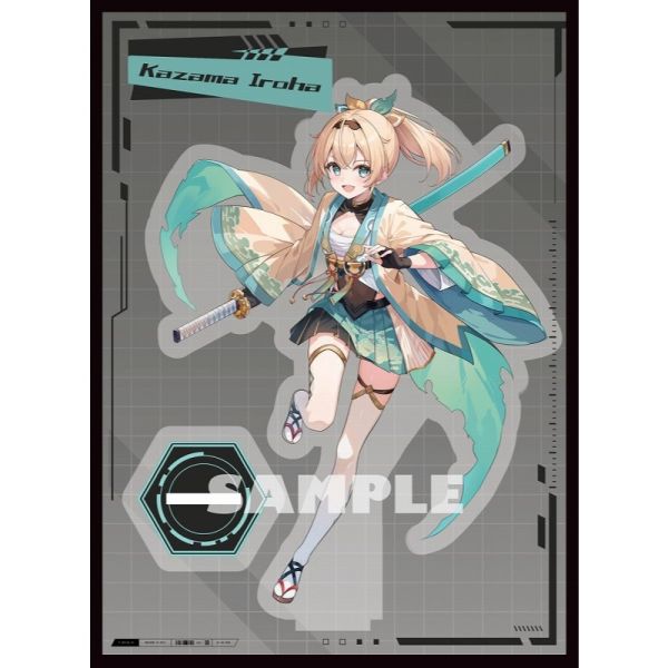 現貨 COMIC126 サンパン hololive 風真伊呂波 壓克力立牌風格 同人卡套 60張入 