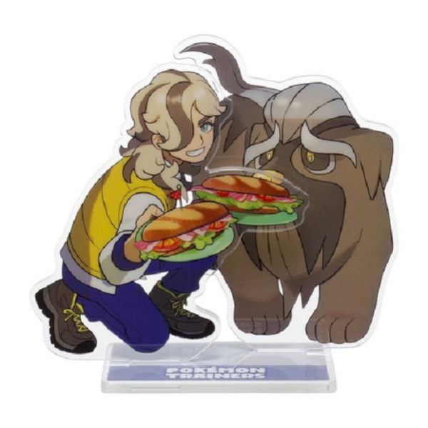 現貨 訓練家 派帕 獒教父 壓克力 立牌 Pokémon TRAINERS ペパー 寶可夢中心限定 