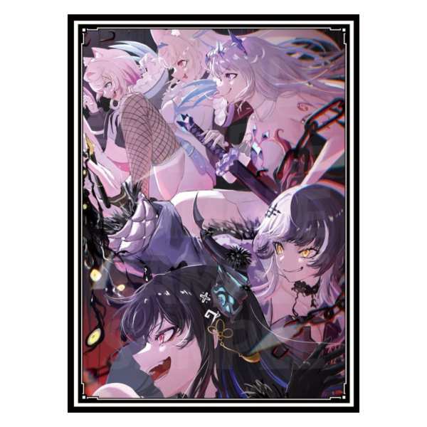 【預購】 C107 混沌の女神様 hololive C 同人卡套 60張入 