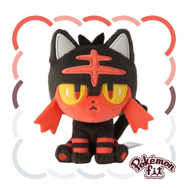現貨 火斑喵 布偶 娃娃 Pokémon fit ニャビー 寶可夢中心限定 