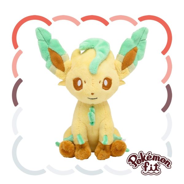 葉伊布 布偶 娃娃 Pokémon fit リーフィア 寶可夢中心限定 