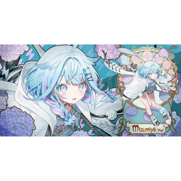 【預購】 C107 混沌の女神様 hololive C 同人卡墊 桌墊 