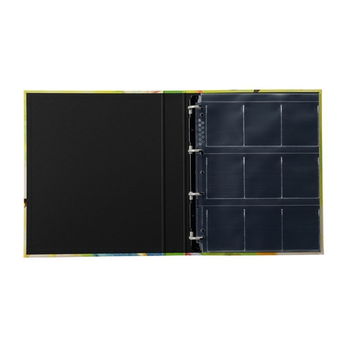 皮卡丘 打雷 四孔夾 活頁 卡冊 卡本 寶可夢中心限定 