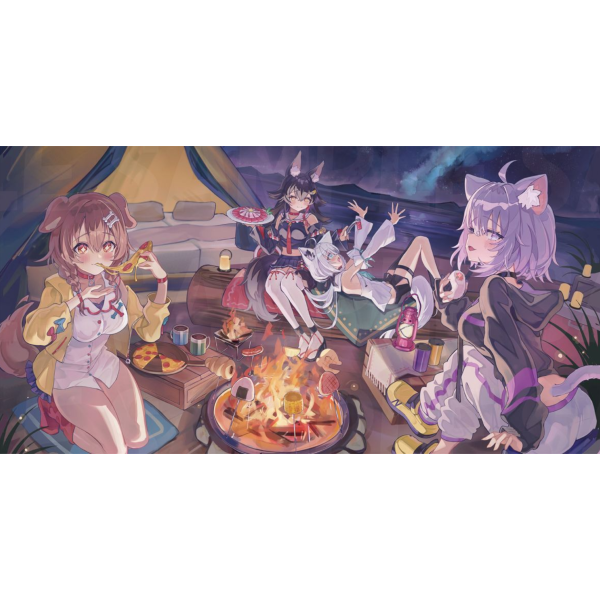 【預購】 C107 混沌の女神様 hololive B 同人卡墊 桌墊 