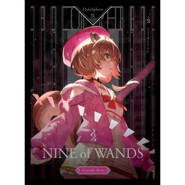 C107 混沌の女神様 hololive Risu 松鼠 塔羅牌風 同人卡套 60張入 