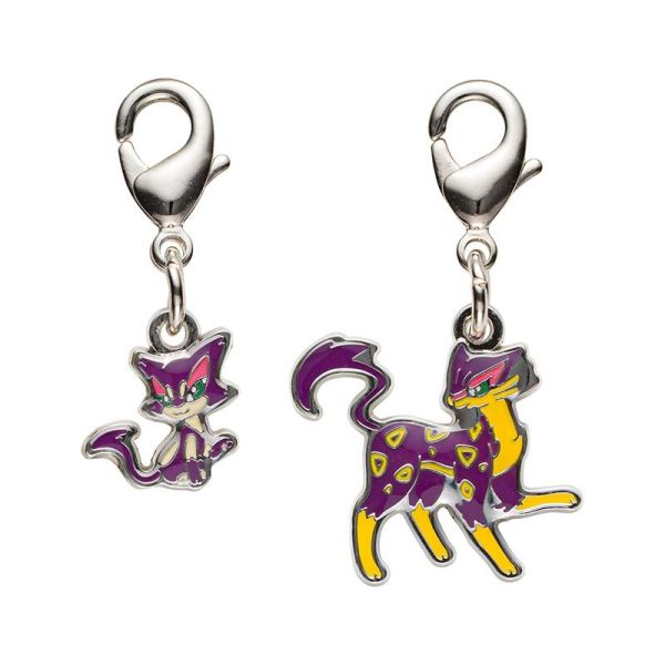 全國圖鑑 Gen5 藤藤蛇 暖暖豬 水水獺 小約克 扒手貓 金屬吊飾 寶可夢中心限定 