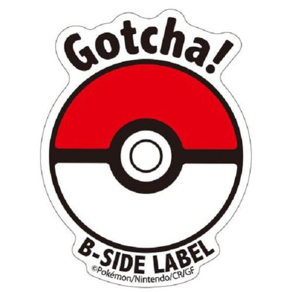 現貨 日本正版 寶可夢 防水貼紙 B-SIDE 小拳石 小火馬 呆呆獸 