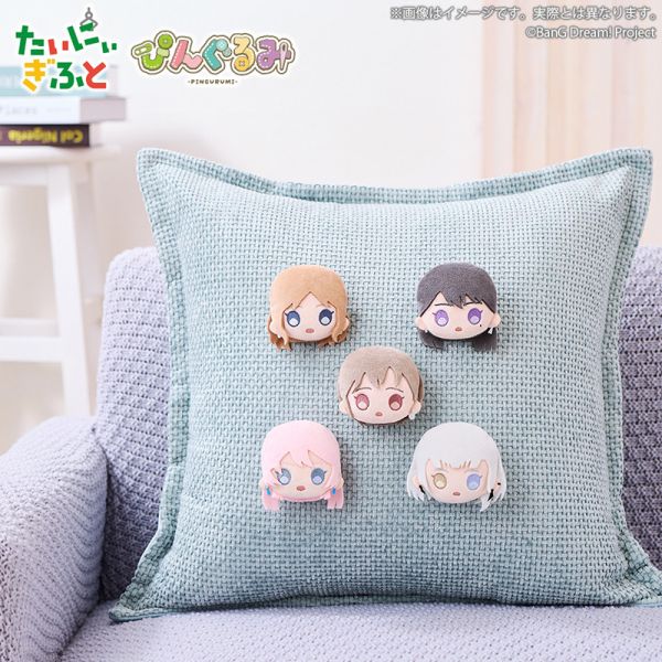 絨毛胸針 BanG Dream! MyGO 別針 胸章 千早愛音 長崎爽世 高松燈 