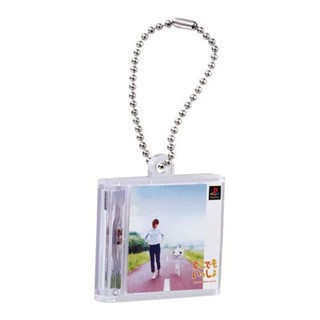 PlayStation 遊戲包裝迷你吊飾 全民高爾夫 捉猴啦 多樂的假日 萬代 扭蛋 轉蛋 