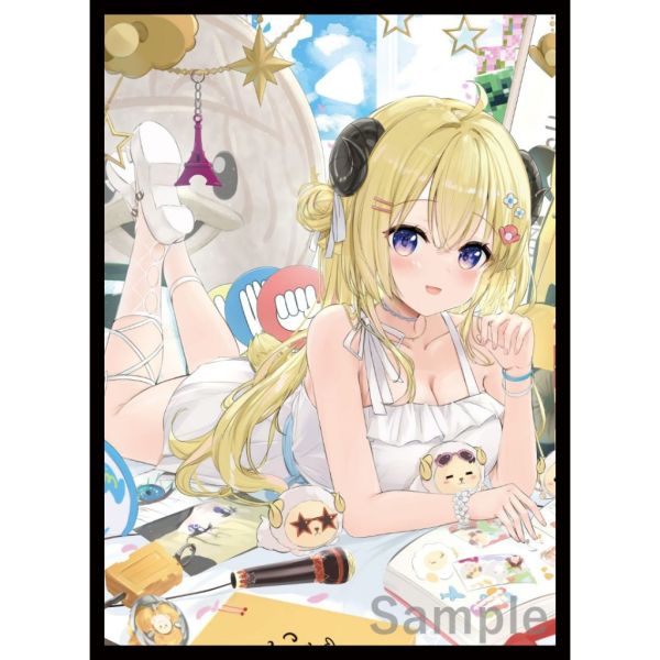 COMIC127 白詰草 hololive 角卷綿芽 私服ver 同人卡套 60張入 