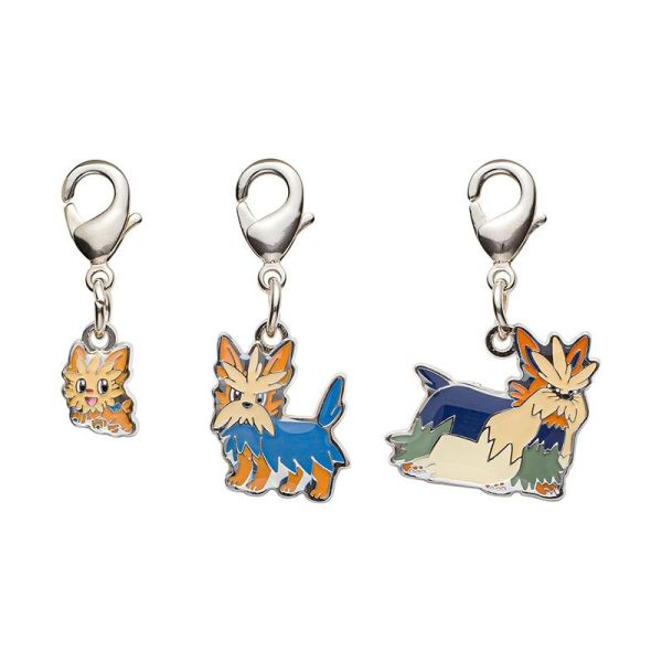 全國圖鑑 Gen5 藤藤蛇 暖暖豬 水水獺 小約克 扒手貓 金屬吊飾 寶可夢中心限定 