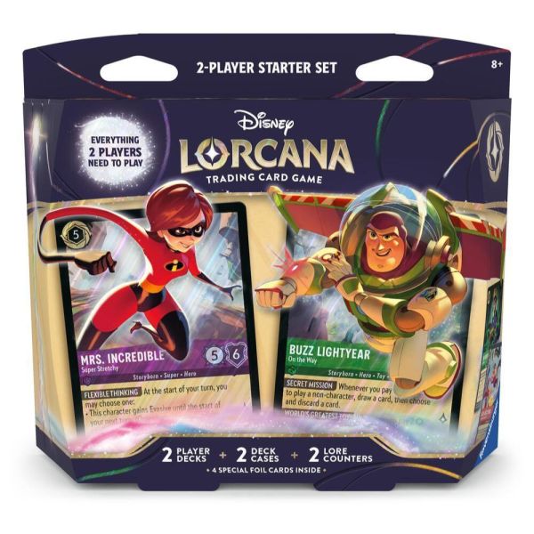 迪士尼卡牌 Disney Lorcana 12彈 雙人起始套組 Player Starter Set 