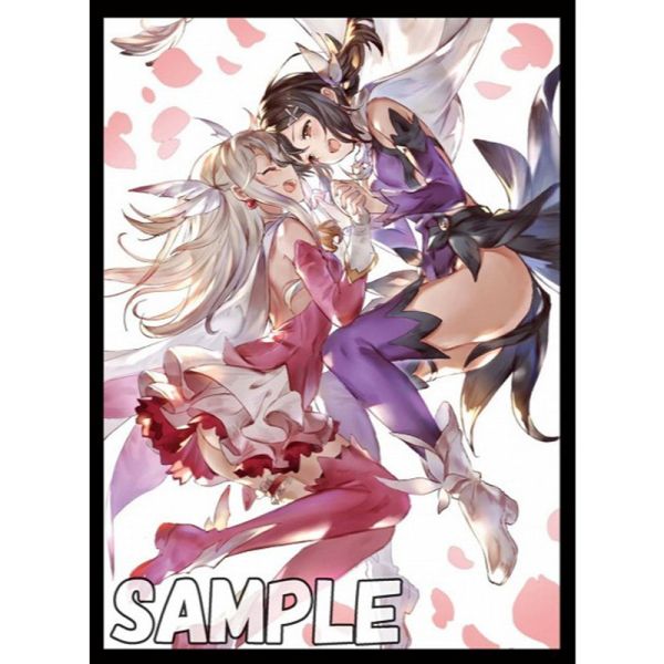 C106 ミッドナイトブルー 魔法少女伊莉雅 伊莉雅&美遊 同人卡套 60張入 