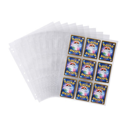 太晶慶典 伊布 三孔夾 活頁 卡冊內頁 九格套 寶可夢中心限定 