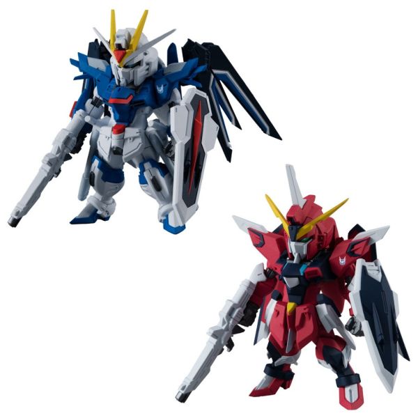 盒玩 FW GUNDAM CONVERGE 振揚自由鋼彈＆不朽正義鋼彈 套組 