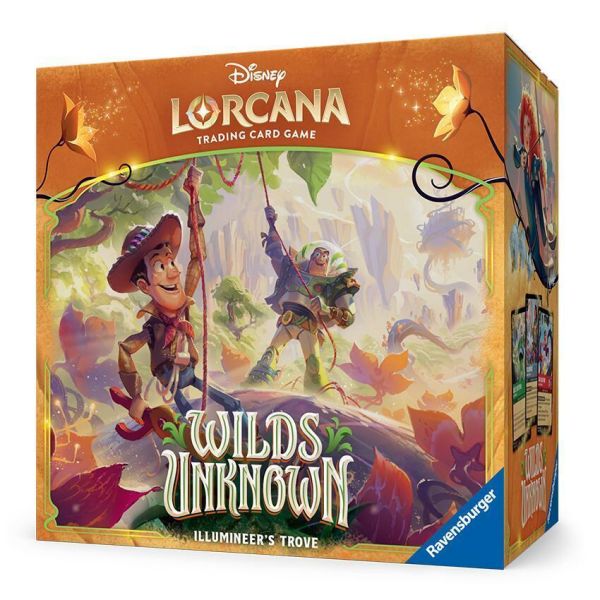 迪士尼卡牌 Disney Lorcana 12彈 點晶士 寶藏箱  未知荒野 