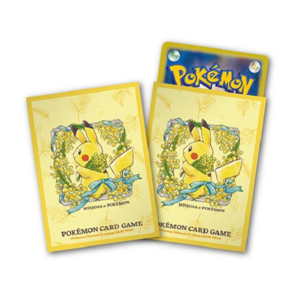 現貨 MIMOSA e POKEMON 含羞草 皮卡丘 卡套 塑膠卡盒 寶可夢中心限定 