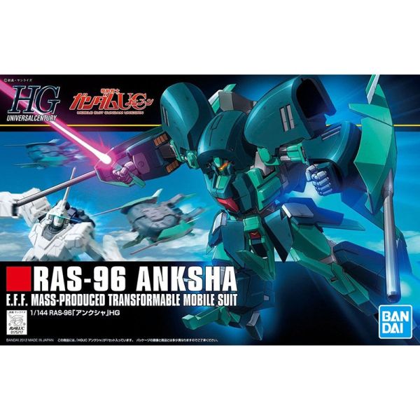 HGUC 1/144 RAS-96 Anksha 安克夏 BANDAI 組裝模型 