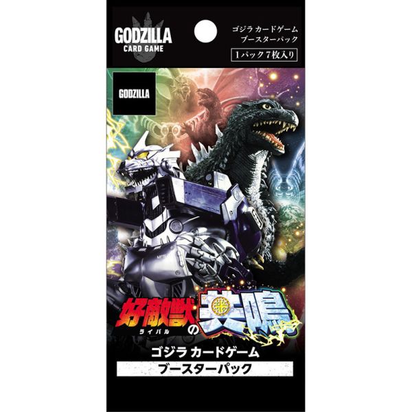 預購 GODZILLA 第3彈 哥吉拉卡牌 好敵獸的共鳴 補充包 