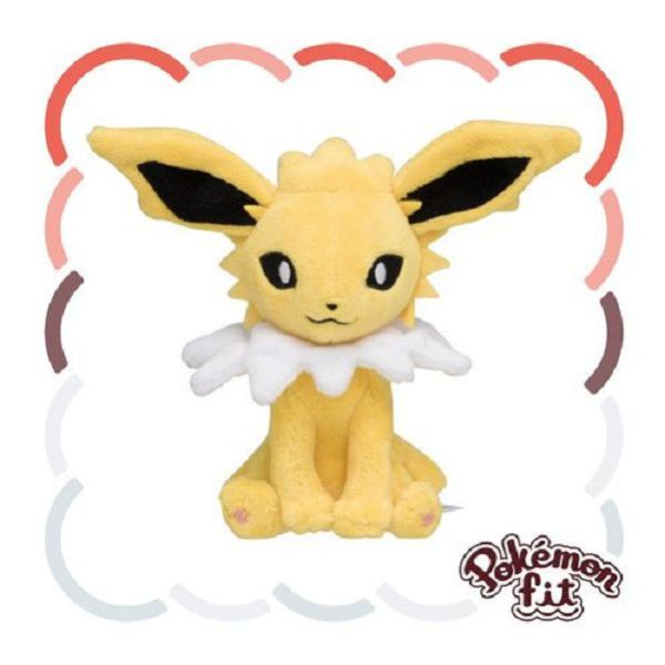 現貨 雷伊布 布偶 娃娃 Pokémon fit サンダース 寶可夢中心限定 