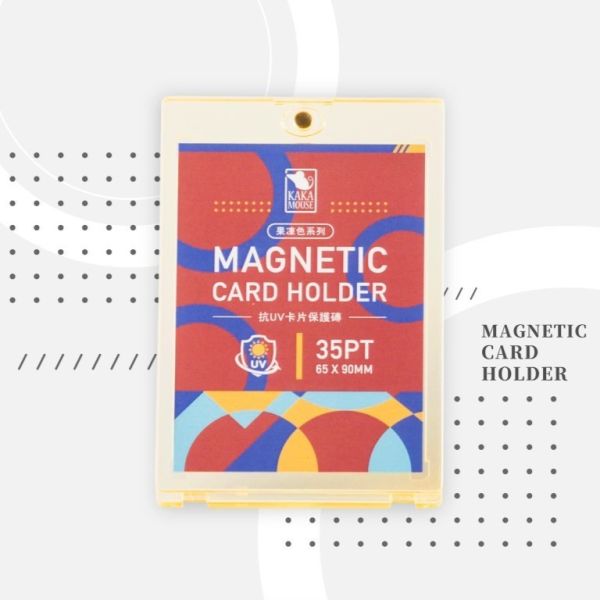 現貨 鼠卡卡 抗UV 35pt 壓克力磁性 果凍色 卡磚 