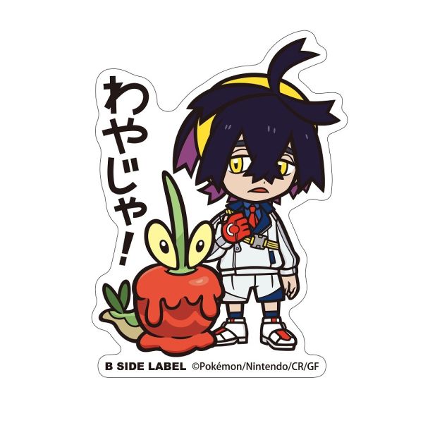 現貨 日本正版 訓練家&寶可夢 防水貼紙 B-SIDE 望羅 剛石 珠貝 辛俐 牡丹 紫竽 丹瑜 