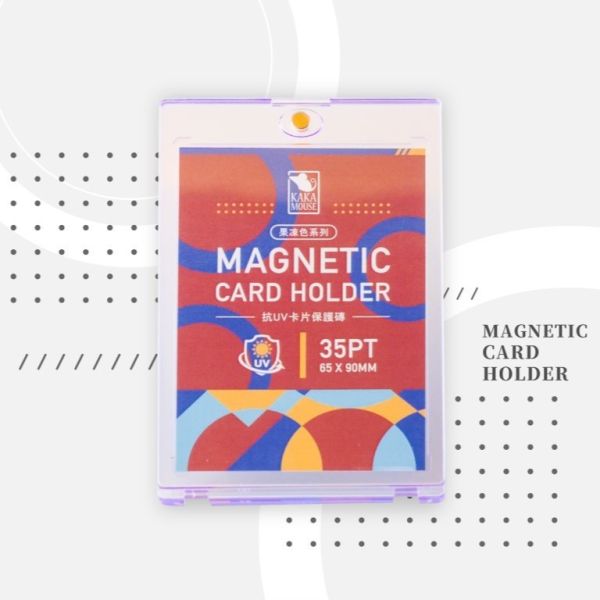 現貨 鼠卡卡 抗UV 35pt 壓克力磁性 果凍色 卡磚 