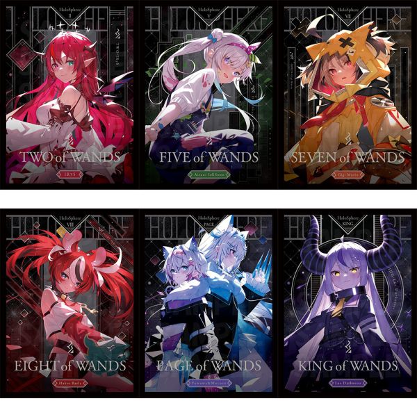 【預購】 C107 混沌の女神様 hololive 塔羅牌風A 同人卡套 60張入 