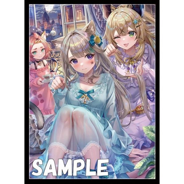 現貨 SC2023Autumn ミッドナイトブルー 原神 琳妮特&綺良良&迪奧娜 同人卡套 60張入 