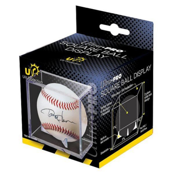 抗UV 棒球珍藏盒 Baseball Clear Square Display Case 