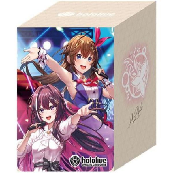 現貨 hOCG 時乃空&AZKi 卡套 塑膠卡盒 hololive TCG 
