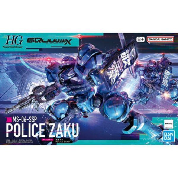 現貨 HG 1/144 軍警薩克 GQuuuuuuX BANDAI 組裝模型 