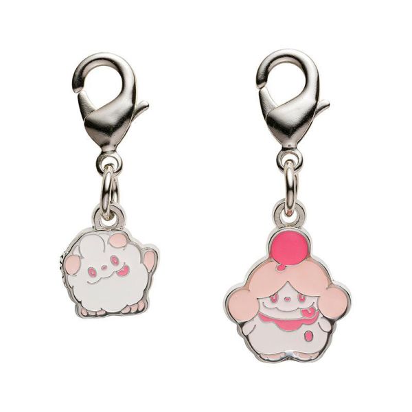 全國圖鑑 Gen6 頑皮熊貓 妙喵 堅盾劍怪 烏賊王 毒藻龍 金屬吊飾 寶可夢中心限定 