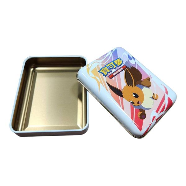 超級進化 歡天喜地組合 伊布 皮卡丘 鐵盒 