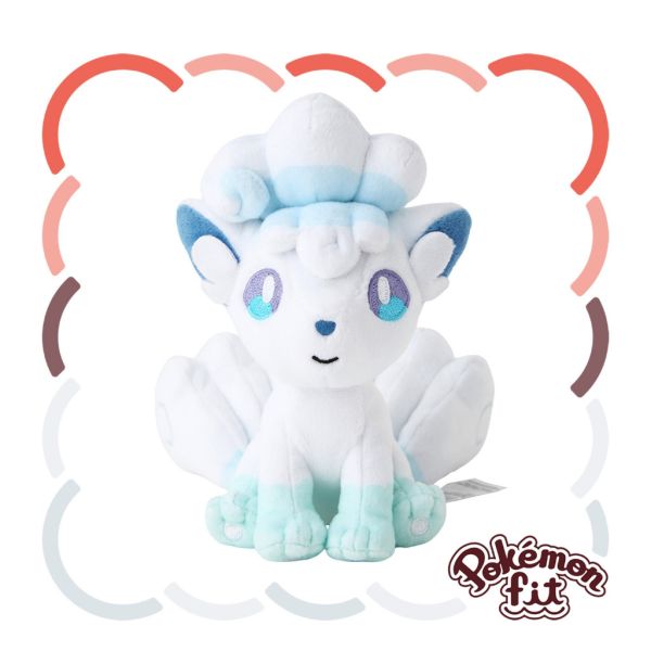 現貨 冰六尾 布偶 娃娃 Pokémon fit ロコン(アローラのすがた) 寶可夢中心限定 