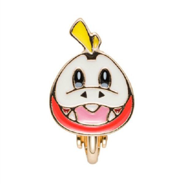 呆火鱷 耳環 耳夾 イヤリング22 寶可夢中心限定 