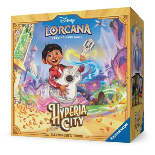 【預購/限購1】 迪士尼卡牌 Disney Lorcana 14彈 點晶士 寶藏箱 Hyperia City 洛卡納 整盒販售 