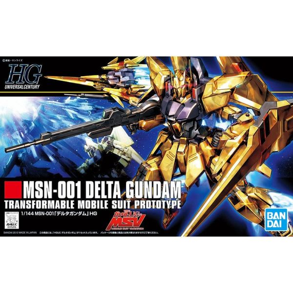 HGUC 1/144 MSN-001 Delta鋼彈 BANDAI 組裝模型 